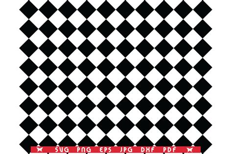 Svg Checkerboard Seamless Pattern Digital Clipart By Designstudiorm