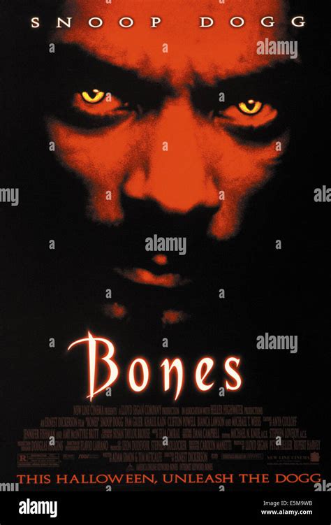 Bones Snoop Dogg Poster Art 2001 ©new Line Cinemacourtesy Everett