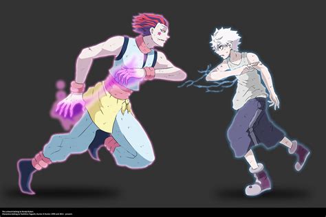 Killua Vs Hisoka By Satoshi444 On Deviantart