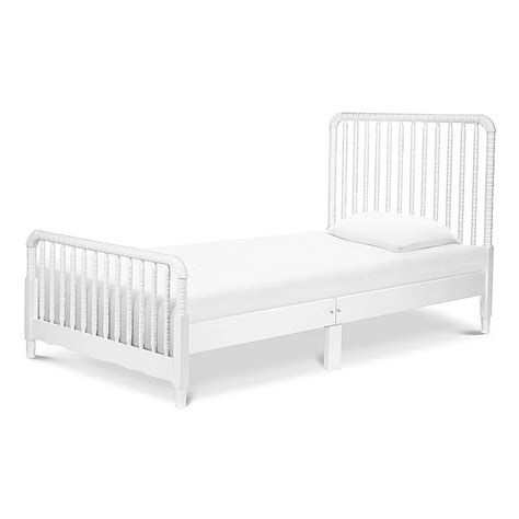 Davinci Jenny Lind Twin Wooden Platform Bed In White Bed Bath And Beyond Wooden Platform Bed