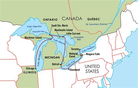 Majestic Great Lakes Cruise Map Go Next