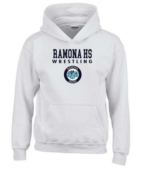 ramona hs wrestling block youth hoodie blast team stores