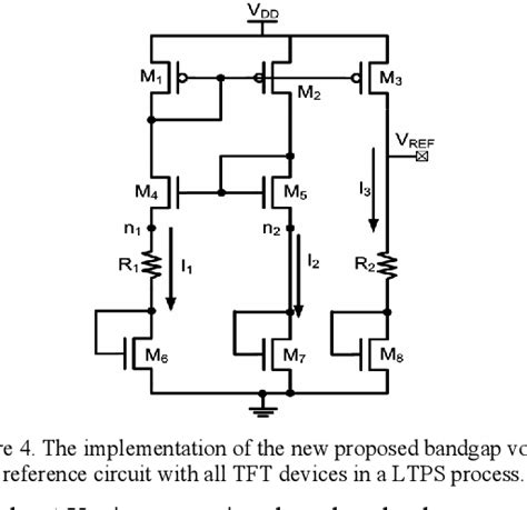 Figure 6 From Design Of Bandgap Voltage Reference Circuit With All Tft