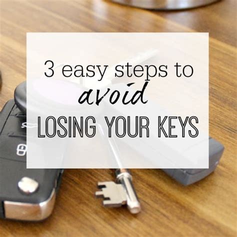 3 Steps To Take To Never Lose Your Keys Again Ever