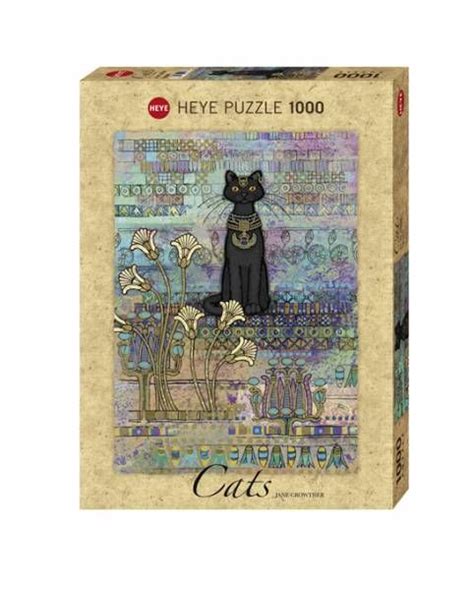 Puzzle De 1000 Piezas De Heye De La Colección Cats Gato Egipcio