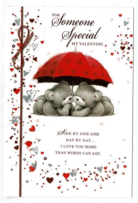 Someone Special Valentines Card For Someone Special My Valentine