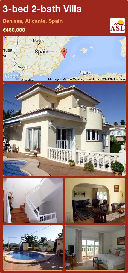 Villa For Sale In Benissa Alicante Spain With 3 Bedrooms 2 Bathrooms A Spanish Life
