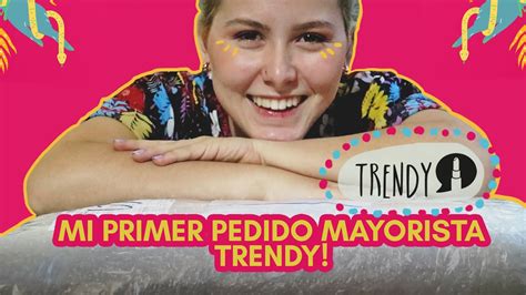 Unboxing Mi Primer Pedido Mayorista Trendy Youtube