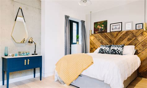 Choosing the eclectic style to style up your bedroom is always a good consideration to keep in mind. An eclectic guest bedroom with a statement oversized ...