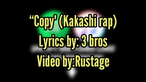 Kakashi Rap Copy Lyrics Youtube