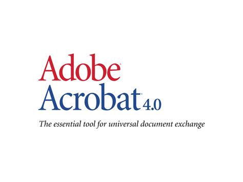 Adobe Acrobat Logo Png Transparent Logo