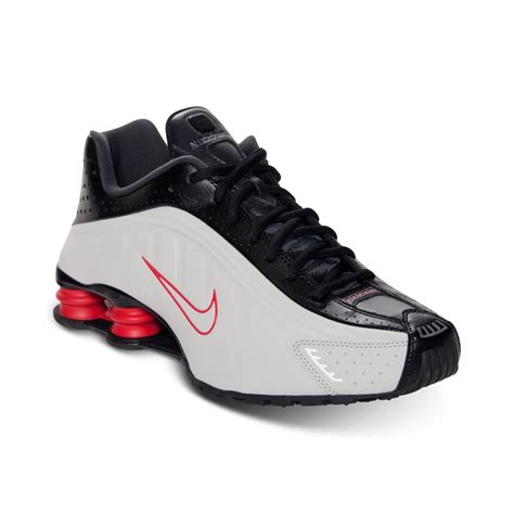Nike Mens Shox R4 Running Shoes From Finish Line In Black For Men