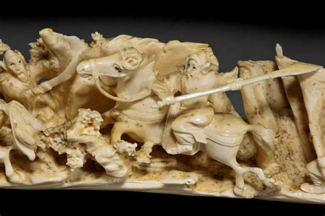 A Chinese Ivory Carving Wick Antiques