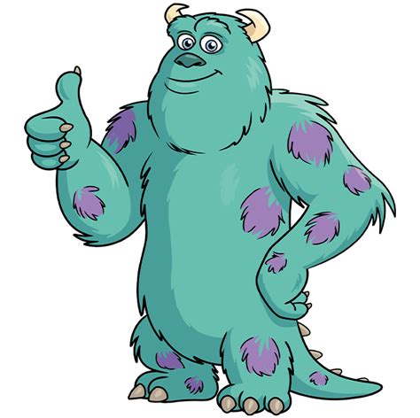 Sully Monsters Inc Coloring Page Home Design Ideas