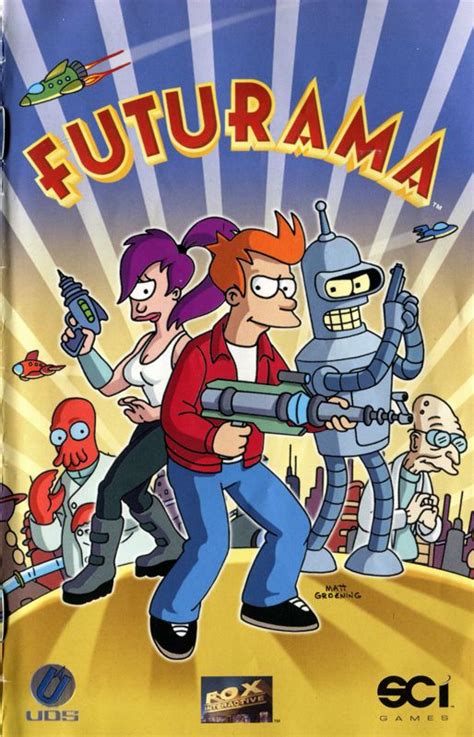 Futurama 2003 Playstation 2 Box Cover Art Mobygames