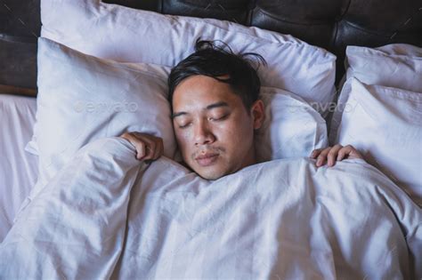 Man Sleeping Stock Photo By Garakta Studio Photodune