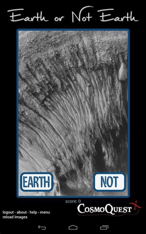 App Review Earth Or Not Earth Universe Today