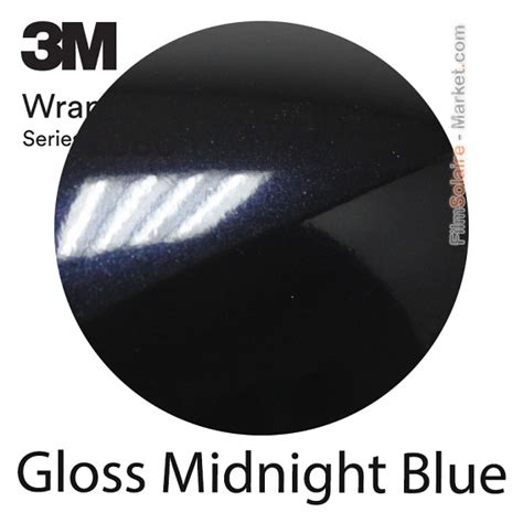 3m 2080 Gp272 Gloss Midnight Blue Wrapping Film Total Covering