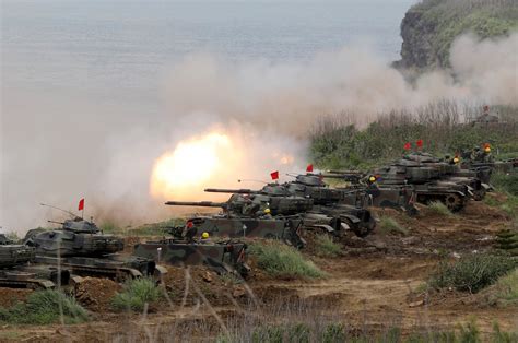 Taiwan Fights Off Chinese Invasion In Mock Warfare Drills