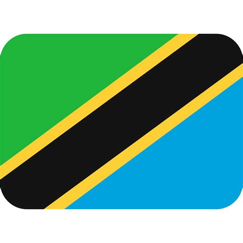 Tanzania Flag PNG HD Isolated PNG Mart