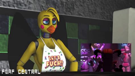 Sfm Fnaf Anime Chica Jumplove Reacts To Sister Locaton Trailer Five