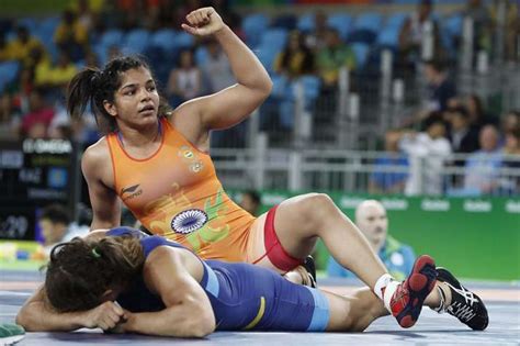 But most of the olympic team will depart from india. Rio 2016: Indian women wrestlers Sakshi Malik, Vinesh ...
