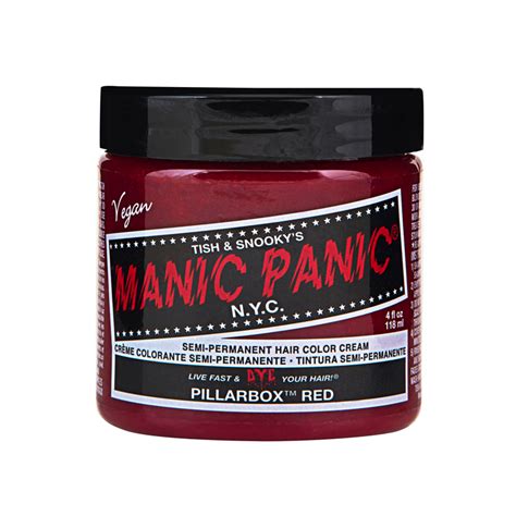 Manic Panic Pillarbox Red Classic Cream 118ml Coverall Hairdressing