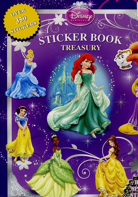 Disney Princess Sticker Book Treasury Uk Home And Kitchen