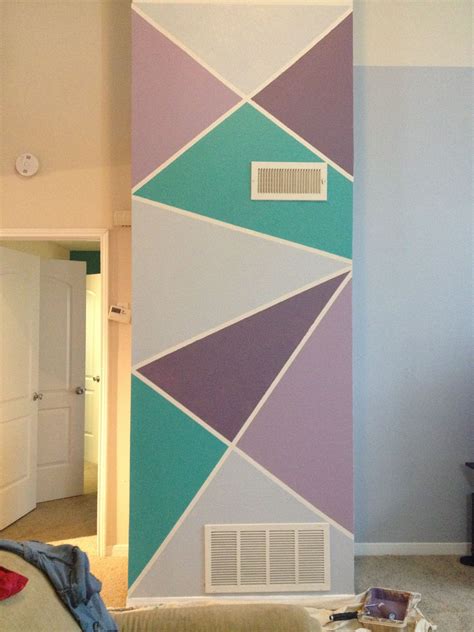 Awesome Wall Paint Design Ideas With Tape 2023