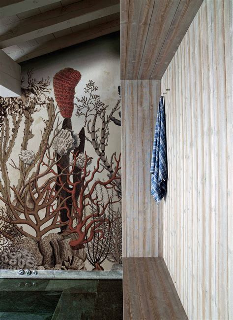 Wall&Decò Wet System 16 - Coralful | Waterproof Wallpaper