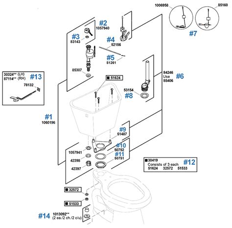 Click the search button to see more results. Highline Toilet Replacement Parts by Kohler