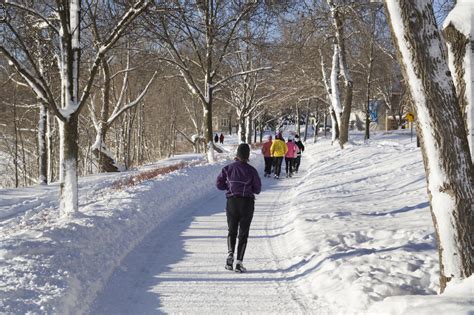 Exercising Outside In The Winter Athletico