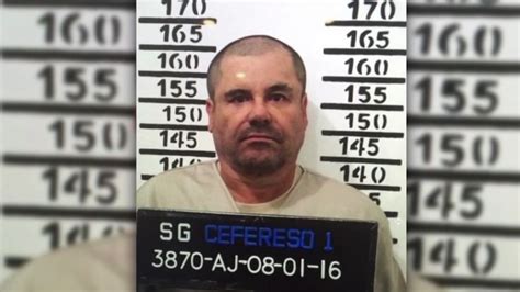 Joaquin El Chapo Guzman New Mugshot Released From Mexican Prison Where He Escaped Abc7 San