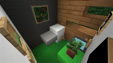 Modern Spring Lakeside Home Minecraft Map