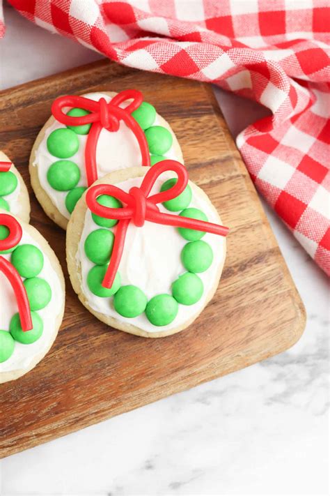 Christmas Mandm Wreath Cookies 24 Brooklyn Active Mama A Blog For Busy Moms