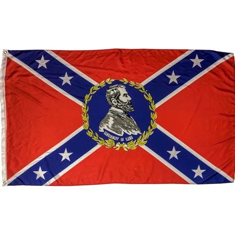 Rebel Robert E Lee Flag 3 X 5 Ft Standard
