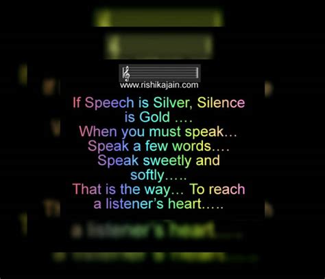Golden Quotes If Speech Is Silver Silence Is Gold