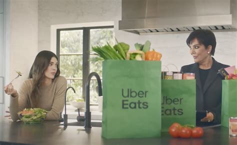 Kris Kendall Jenner Head A Host Of Stars For Uber Eats New Get Almost Anything Brand