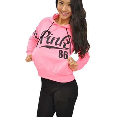 love pink 86 brand hoodies sweatshirts girl causal fleece hooded plus size felpe donna moletom