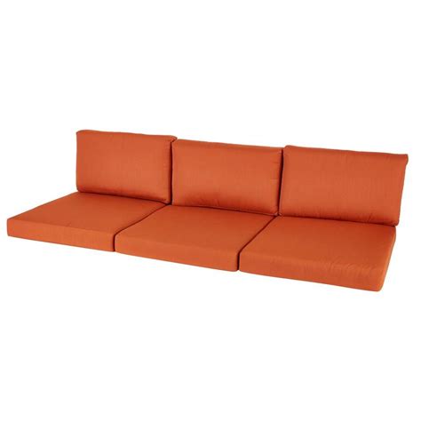 More than 1500 sofa cushions replacement at pleasant prices up to 10 usd fast and free worldwide shipping! Hampton Bay Moreno Valley Sunbrella Canvas Rust ...