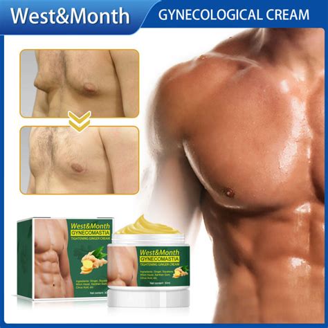 West Month Gynecomastia Tightening Ginger Cream Pectoral Muscle Shaping