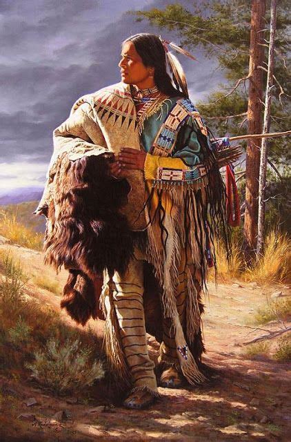 ALFREDO RODRIGUEZ Obras Cuadros Pinturas Native American