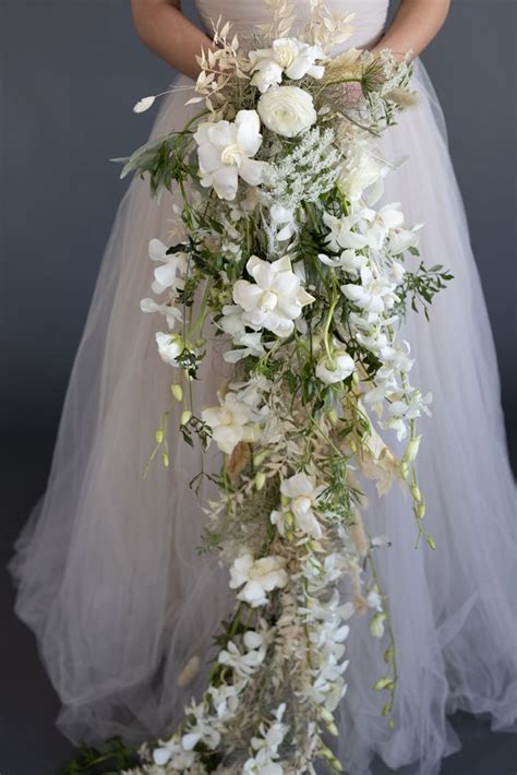 Waterfall Bouquet In 2023 Cascading Bridal Bouquets Unique Bridal