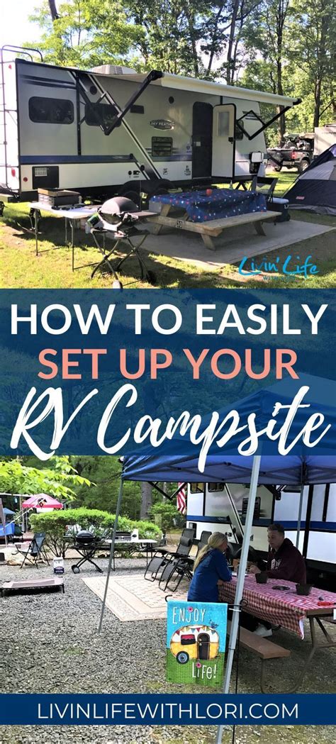 Heres Your Free Rv Checklist How To Easily Set Up Your Rv Campsite