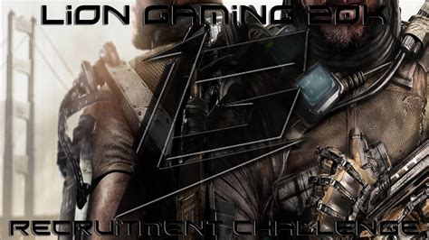 Lion Gaming 20k Multi Cod Recruitment Challenge Ps3 And Ps4 Sniping Clan Youtube