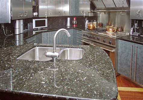 Marble is a luxurious surface that lends warmth and sophistication. Blue Pearl Precut Kitchen Countertop