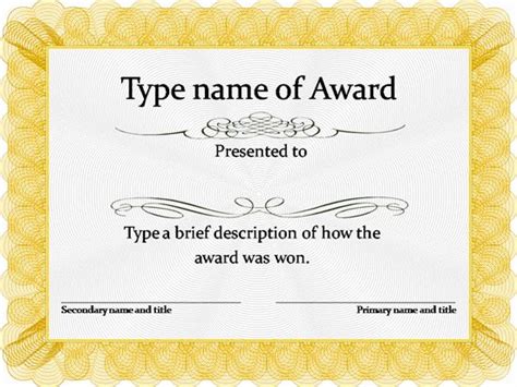Make your own printable certificates in seconds with our free certificate maker. Free Certificate Template - task list templates