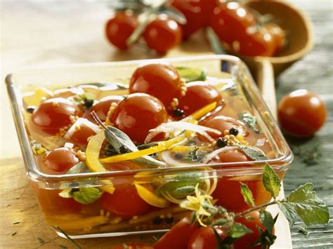 Marinated Cherry Tomatoes Recipe Eatsmarter