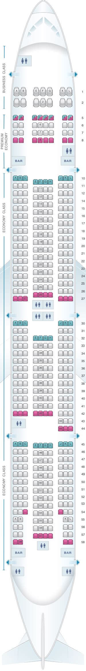 Boeing 777 200 Seating Plan Air France Awesome Home