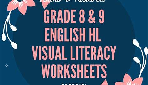 grade 8 english worksheet